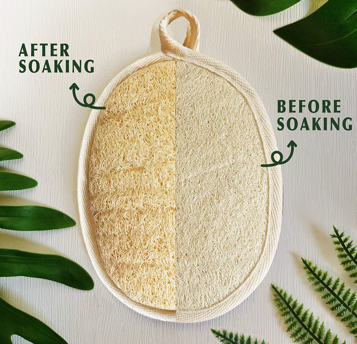 Natural Loofah Body Scrubber