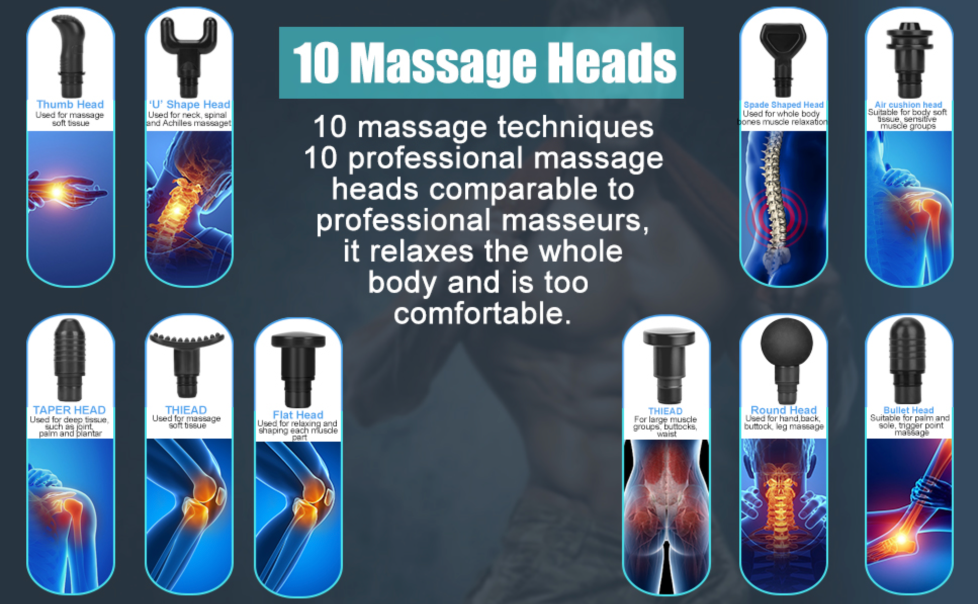 Deep Tissue Muscle Massager