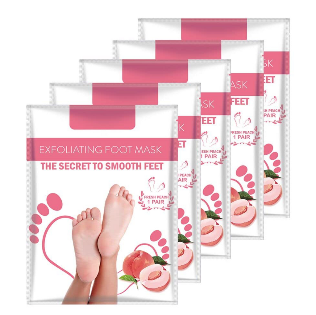 Exfoliating Peach Foot Mask