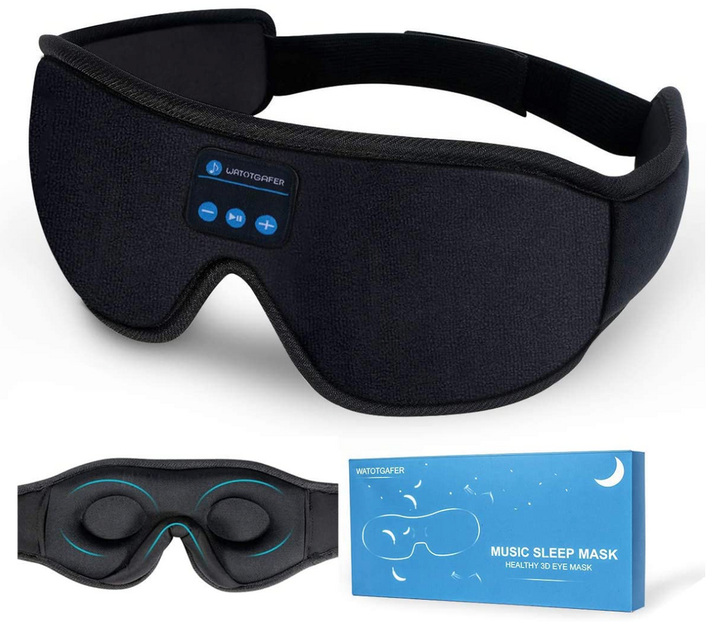 Wireless Bluetooth Sleep Mask with Built-in Headphones