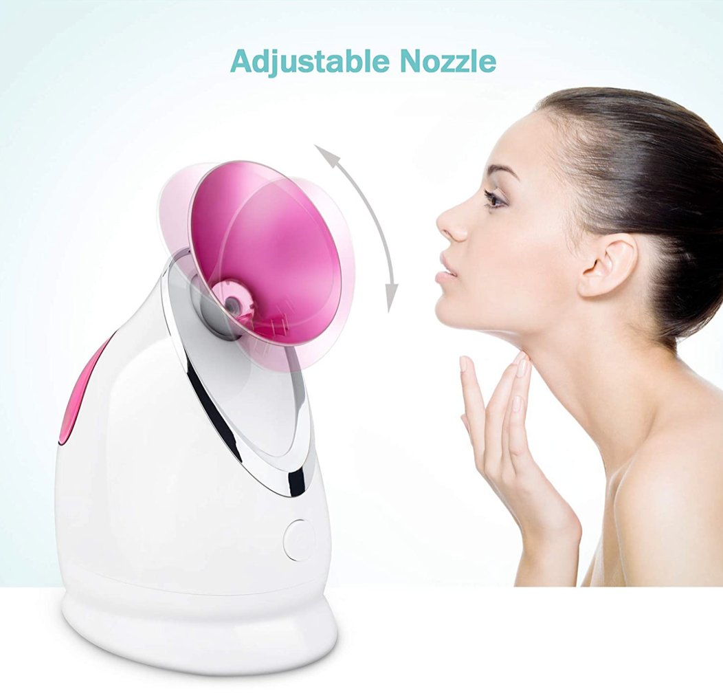Ionic Facial Steamer with Stainless Steel Skin Kit