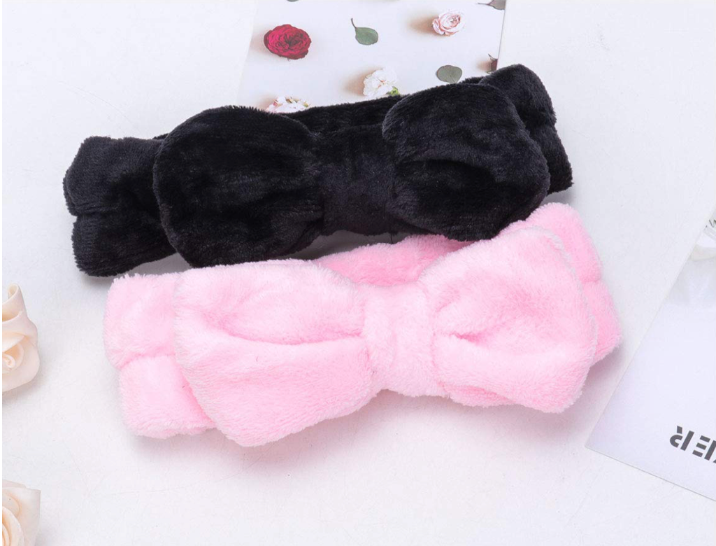 Bow Hair Bands - Pack of 2 Spa Headbands