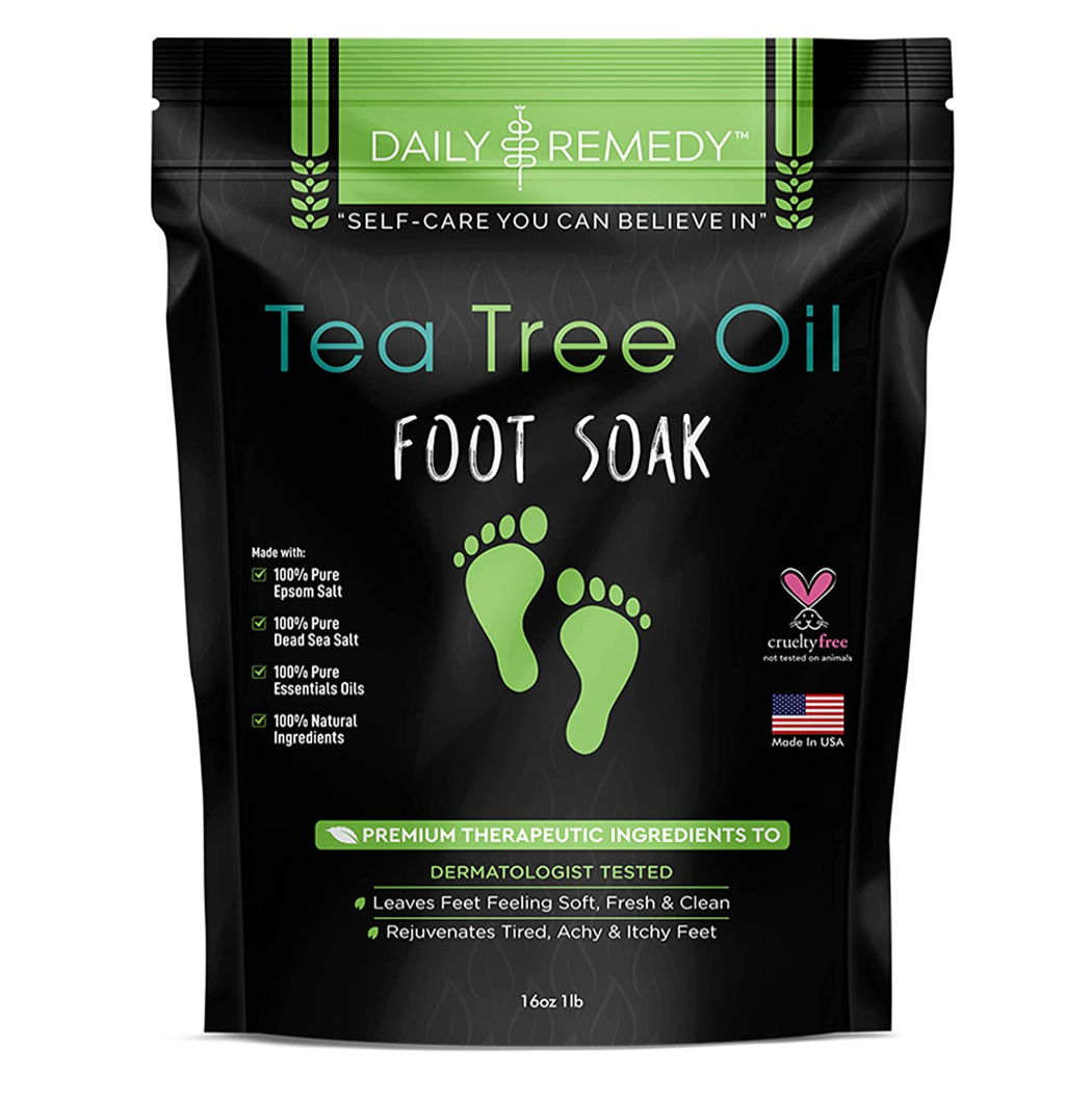 Tea Tree Oil Epsom Salt Foot Soak