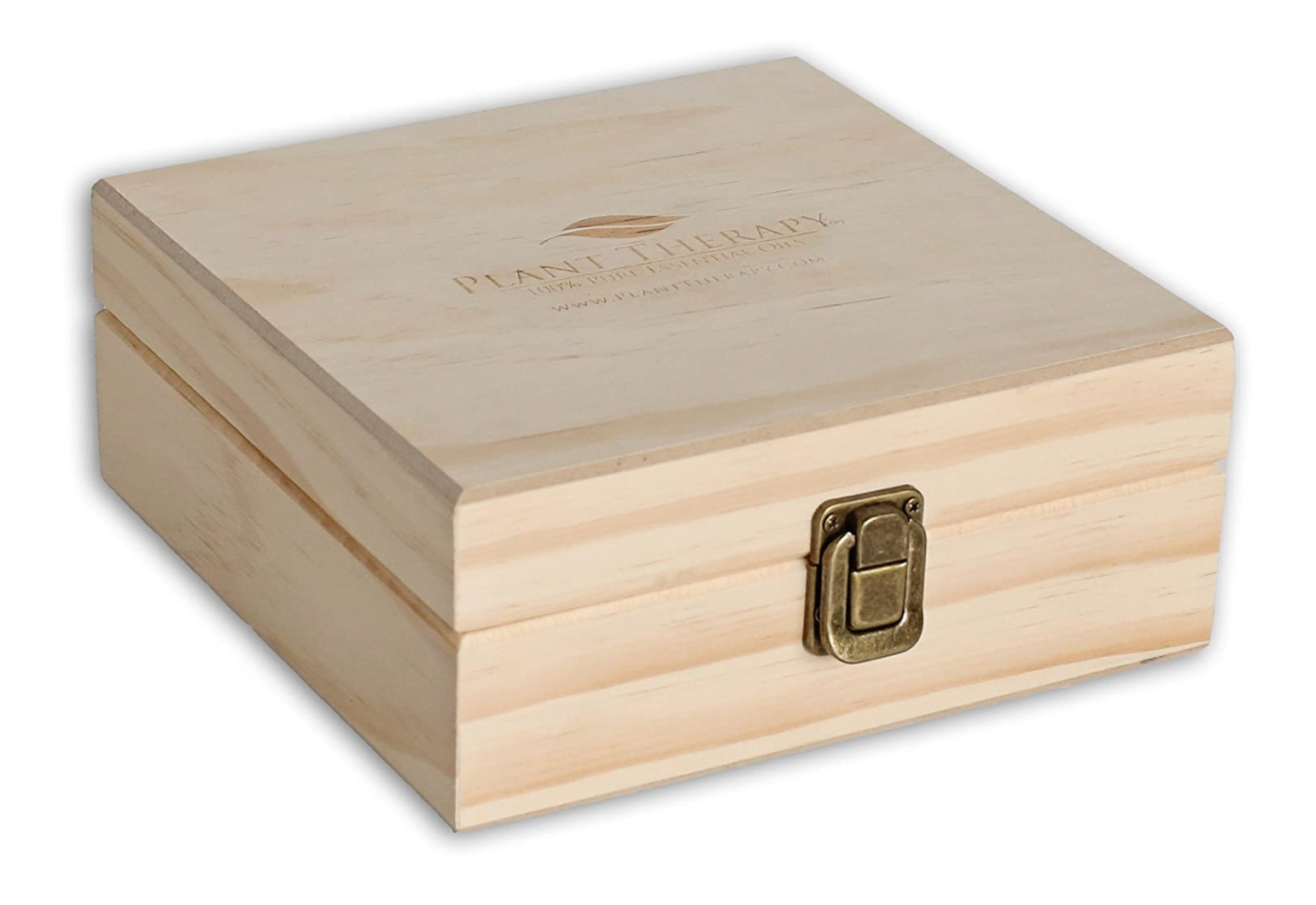 Essential Oil Wooden Storage Box (Holds 25 Bottles)