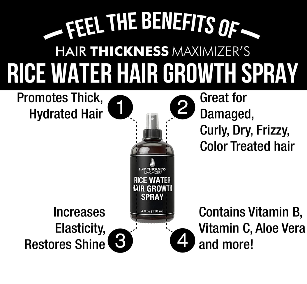 Rice Water Hair Growth Spray