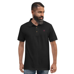 Open image in slideshow, Embroidered Polo Shirt
